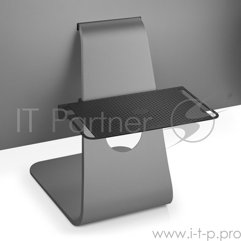 Универсальная небольшая полка Twelve South BackPack для iMac или Thunderbolt Display. Материал сталь. Цвет матовый черный.