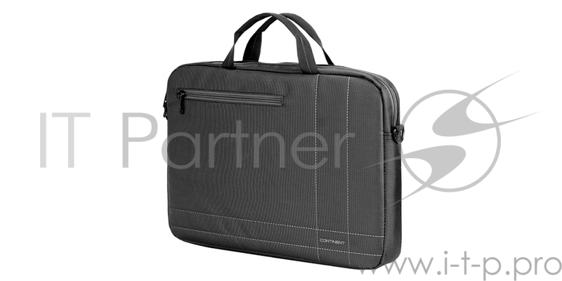 Сумка для ноутбука Сумка Continent CC-201 GA(нейлон, серый, 15,6'')
