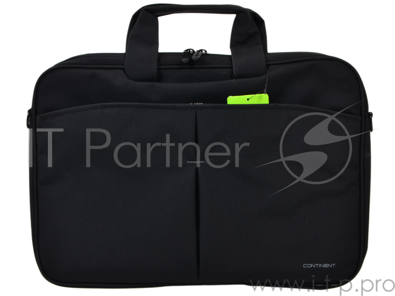 Сумка для ноутбука Сумка Continent CC-012 Black {нейлон, 15.6
