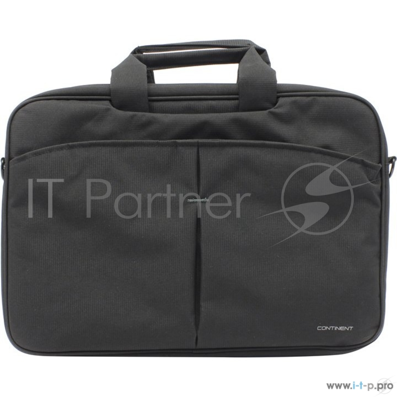 Компьютерная сумка Continent CC-012 Black (15,6), цвет чёрный