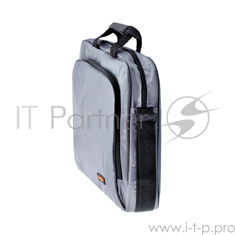 Сумка Exegate Office F1596 Dark-Grey, темно-серая, полиэстер, для ноутбуков до 15.6