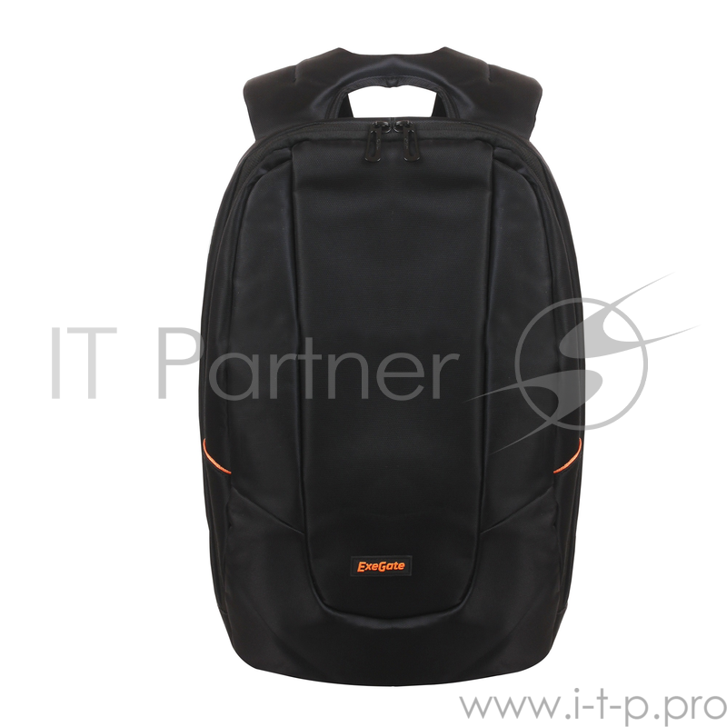 Рюкзак Exegate Office PRO B1523 Black, water resistant, черный, водоотталкивающий полиэстер, 15.6
