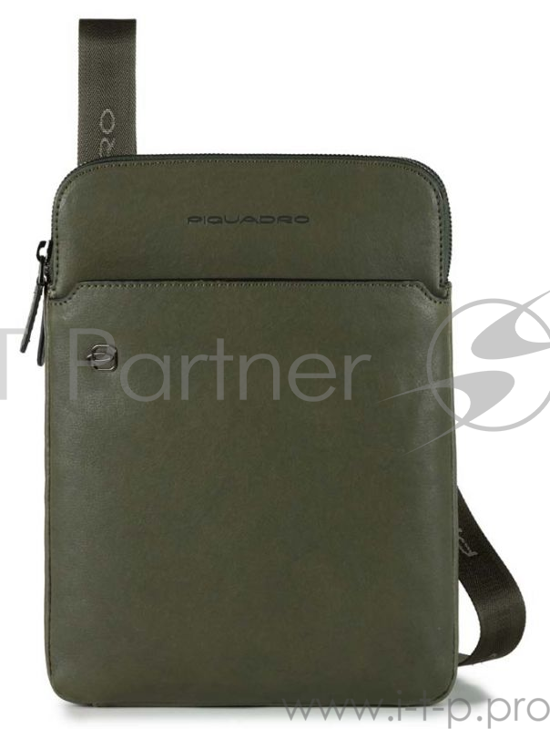 Сумка мужская Piquadro Black Square CA3978B3/VE зеленый натур.кожа