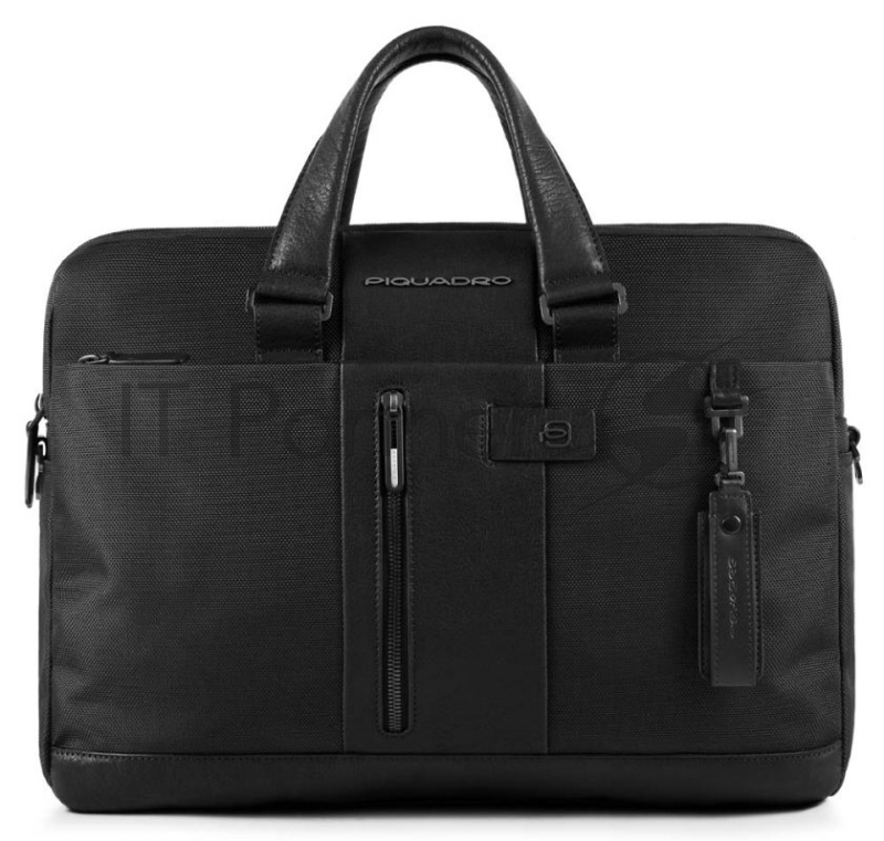 Сумка Piquadro Brief CA3339BR/N черный натур.кожа/ткань