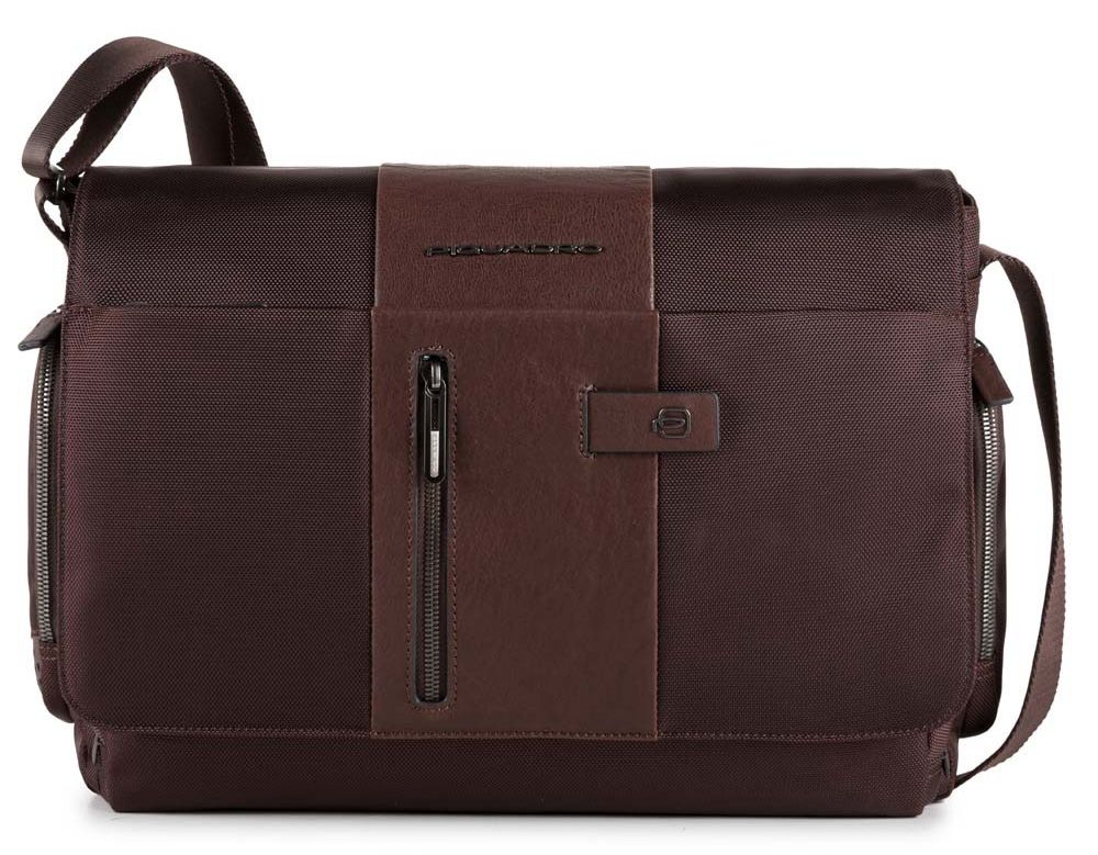 Сумка Piquadro BRIEF CA1592BR/TM темно-коричневый натур.кожа/ткань