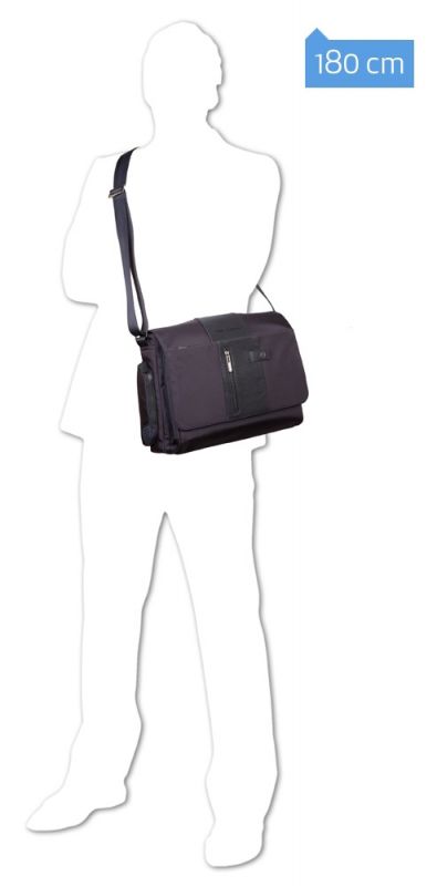 Сумка Piquadro BRIEF CA1592BR/TM темно-коричневый натур.кожа/ткань