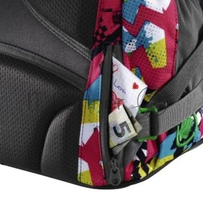 Рюкзак Coocazoo JobJobber2 Checkered Bolts серый/красный