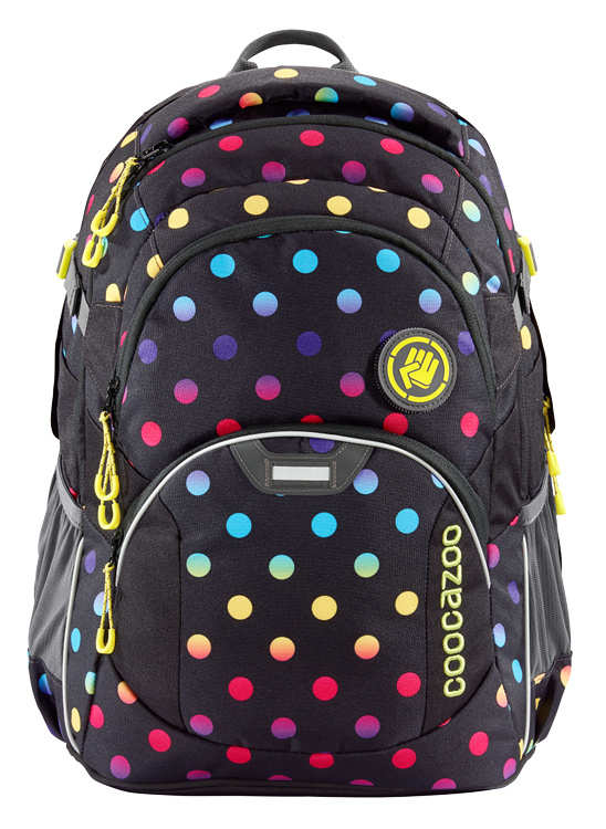 Рюкзак Coocazoo JobJobber2 Magic Polka Colorful черный/желтый