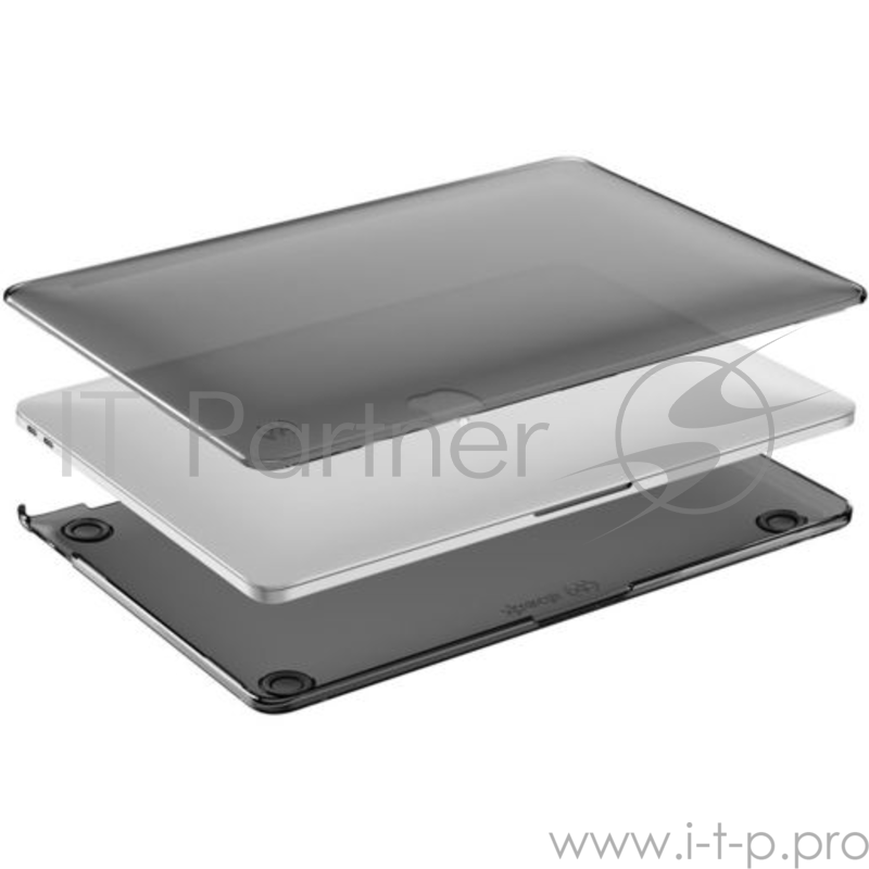 Чехол-накладка Speck SmartShell для ноутбука MacBook Pro 15” с Touch Bar. Материал пластик. Цвет: черный.