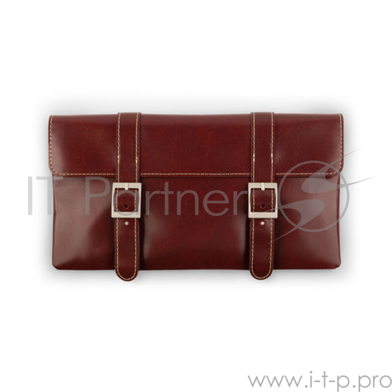 Сумка-клатч через плечо Moshi Treya Clutch. Материал эко кожа. Цвет бордовый красный.