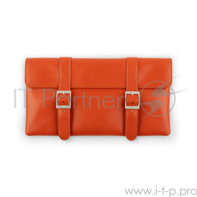 Сумка-клатч через плечо Moshi Treya Clutch. Материал эко кожа. Цвет оранжевый.