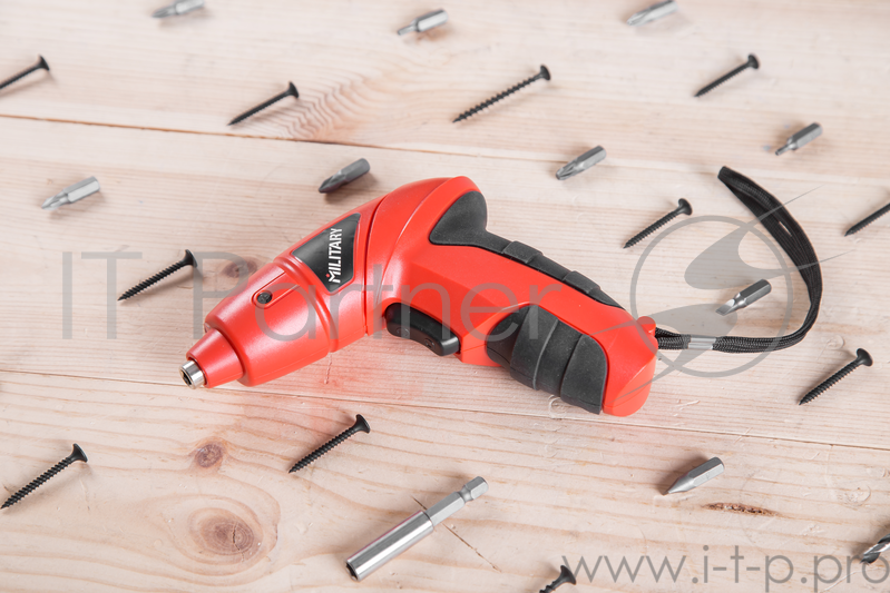 Аккум.отвертка MILITARY SD4.8 4.8В 0.6Ач NiCd 180об/мин 2.5Нм в коробке