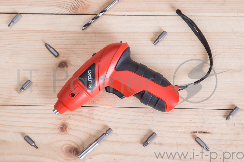 Аккум.отвертка MILITARY SD4.8 4.8В 0.6Ач NiCd 180об/мин 2.5Нм в коробке