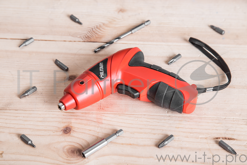 Аккум.отвертка MILITARY SD4.8 4.8В 0.6Ач NiCd 180об/мин 2.5Нм в коробке