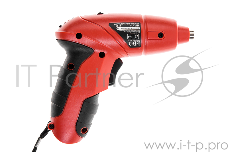 Аккум.отвертка MILITARY SD4.8 4.8В 0.6Ач NiCd 180об/мин 2.5Нм в коробке