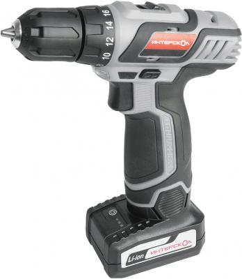 Дрель-шуруповерт ИНТЕРСКОЛ ДА-14,4ЭР акк. дрель-шуруп (Li-ion, 2 аккум.) 435.0.2.00