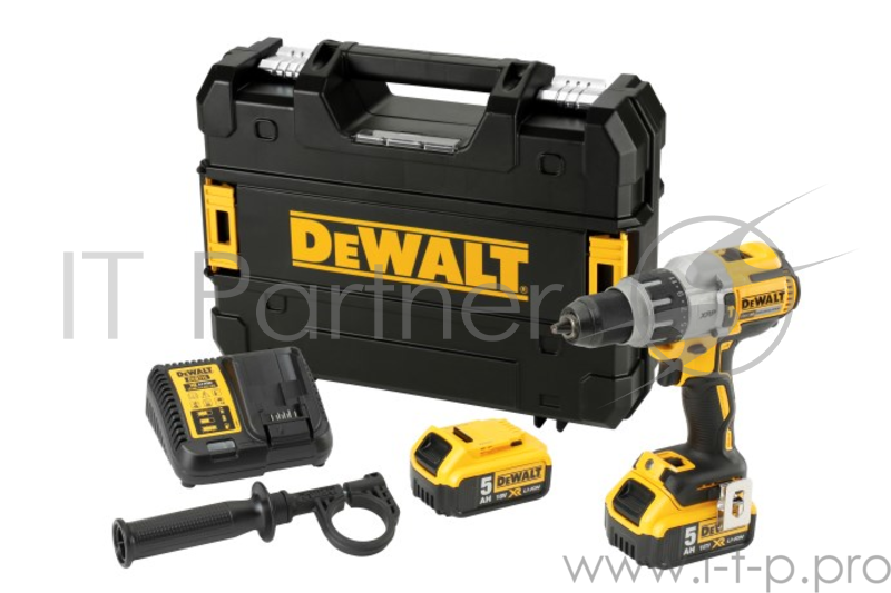 Дрель-шуруповерт DeWalt DCD996P2-QW аккум. патрон:быстрозажимной