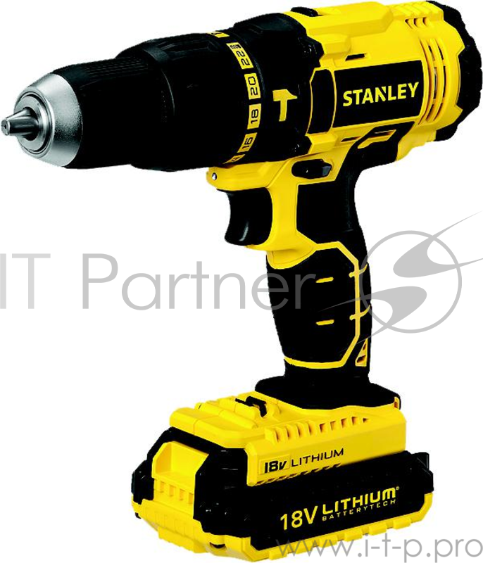 Шуруповерт STANLEY SCH201D2K SCH201D2K-RU