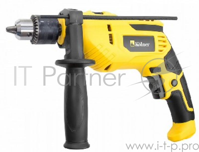 Дрель ударная KOLNER KID 700V Напряжение сети, В: 220±10%/50 Частота, Гц: 50 Потребляемая мощность, Вт: 700 Число оборотов на холостом ходу, об/мин: 0-3000 Частота ударов, уд/мин: 0-48000 Режимы работы: сверление/сверление с ударом Патрон: ключевой М