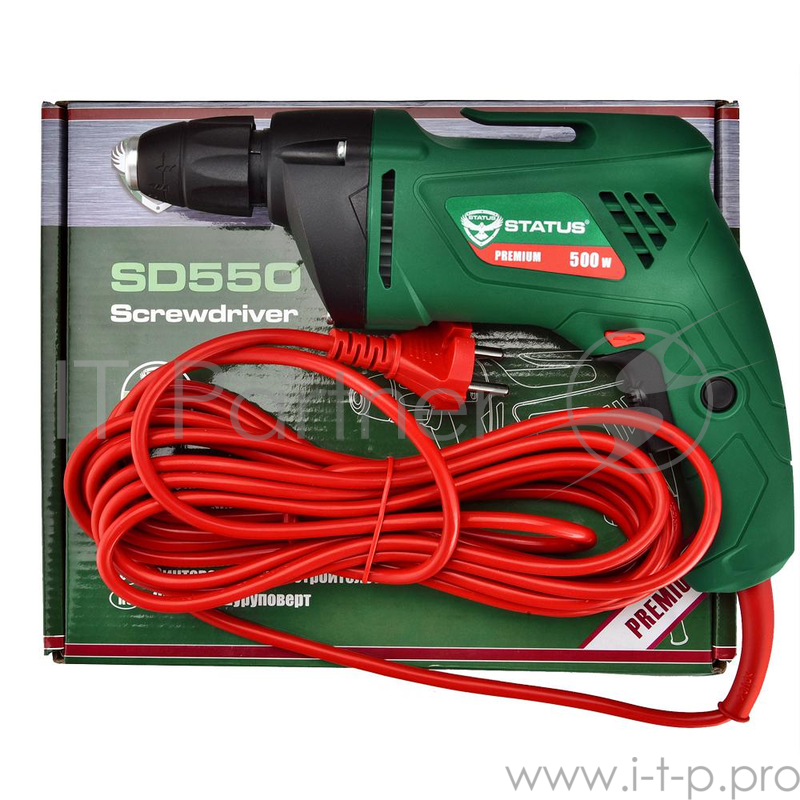Шуруповерт STATUS SD550 550Вт 0-4200об/мин