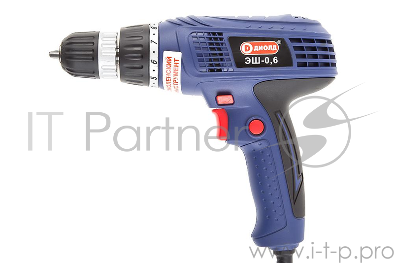 Шуруповерт ДИОЛД ЭШ-0,6 600 Вт 0-750 об/мин 20 Нм