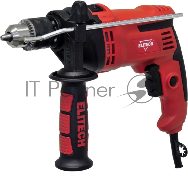 Дрель ударная ELITECH ДУ 850РЭ 850Вт. ЗВП-13мм. 0-3000обм. 2.4кг. ал.редуктор