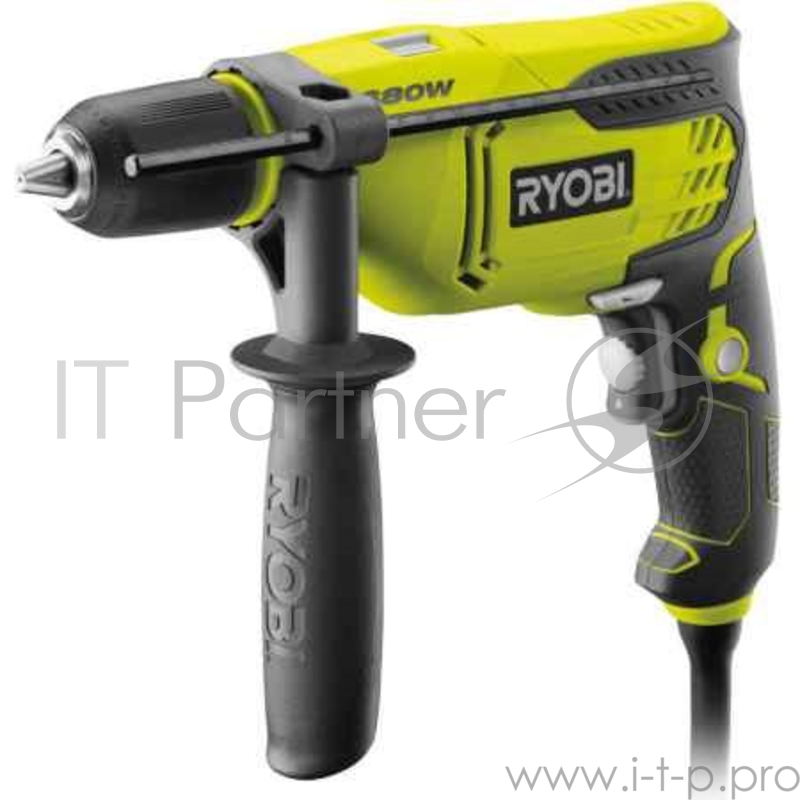 Дрель ударная RYOBI RPD1680 680Вт 13мм 0-3000об/мин 0-51000уд/мин реверс 1.7кг