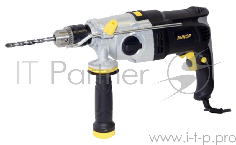 Дрель ударная ЭНКОР ДУЭ-2 1150ЭР/13М 1150Вт 1100/2800об/мин 13мм реверс