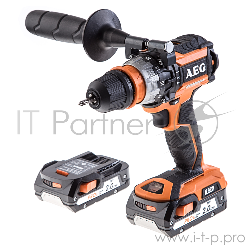 Дрель аккумуляторная AEG 448462(BSB 18CBL LI-202C) уд. б/щ 18В 2х2Ач ProLi-ion БЗП13мм 0-550/2100/