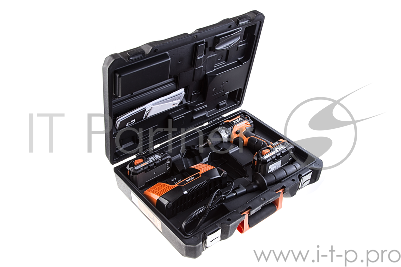 Дрель аккумуляторная AEG 448768(BS 18CBL LI-202С) 18В 2х2АчProLi-ion БЗП13мм 0-550/2100об/м 60Нм