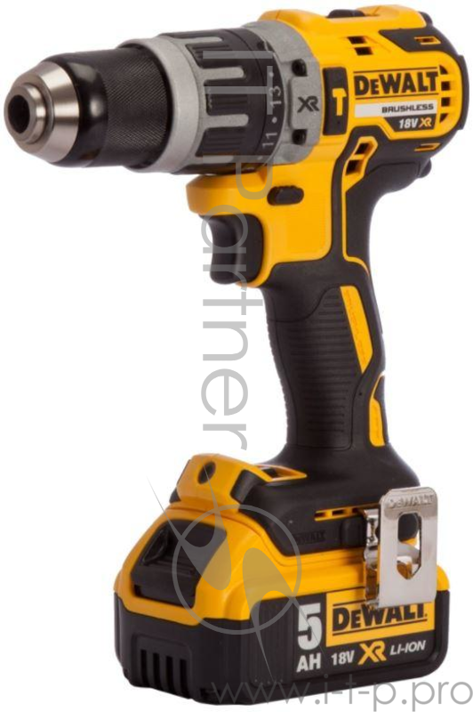 Дрель ударная DEWALT DCD796P2-QW 18.0в xr бесщет. двигатель функция удара 460Вт 550/2000об./мин