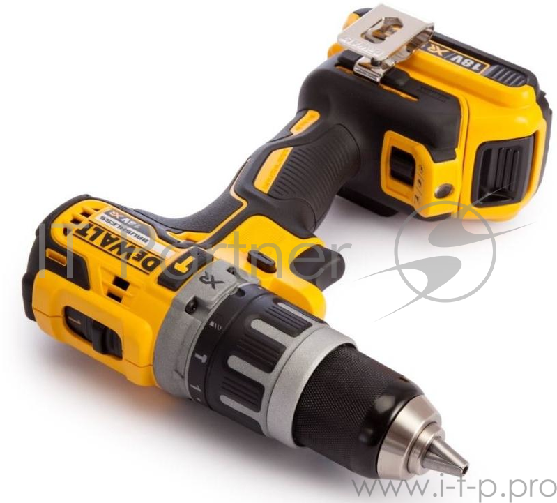Дрель ударная DEWALT DCD796P2-QW 18.0в xr бесщет. двигатель функция удара 460Вт 550/2000об./мин