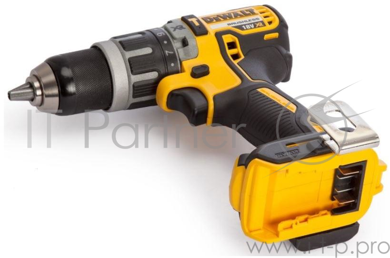Дрель ударная DEWALT DCD796P2-QW 18.0в xr бесщет. двигатель функция удара 460Вт 550/2000об./мин