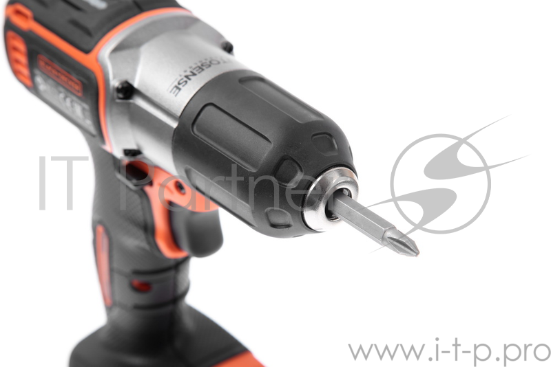 Дрель-шуруповерт BLACK & DECKER ASD18KB-QW Autosence 18В 0-650об/мин 39Нм 2акк LiIon ЗУ 1ч чемодан