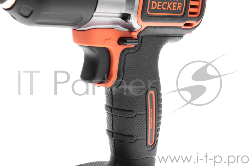 Дрель-шуруповерт BLACK & DECKER ASD18KB-QW Autosence 18В 0-650об/мин 39Нм 2акк LiIon ЗУ 1ч чемодан