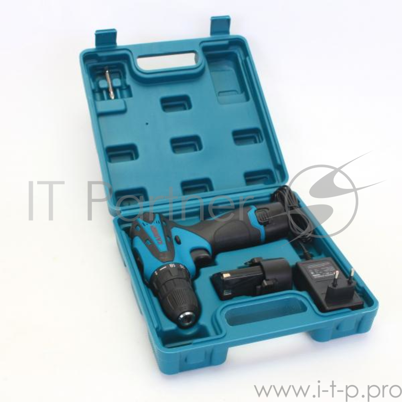 Акк. дрель КАЛИБР ДА-12-2+ Li-Ion 2 акк. Li-Ion/12В/1.3Ач. 2 скорости. кейс