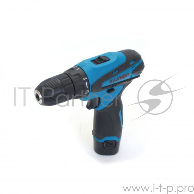 Акк. дрель КАЛИБР ДА-12-2+ Li-Ion 2 акк. Li-Ion/12В/1.3Ач. 2 скорости. кейс