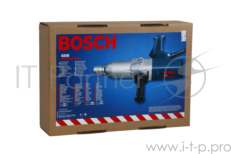 Гайковерт ударный BOSCH GDS 30 (0.601.435.108) 920Вт 1'' 860об/мин 500/1000Нм M30