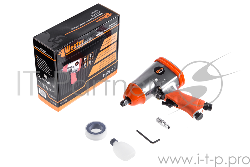 Гайковерт WESTER HSS-10 ударный, 310Hм, 7000 об/мин, 1/2'', 175 л/мин
