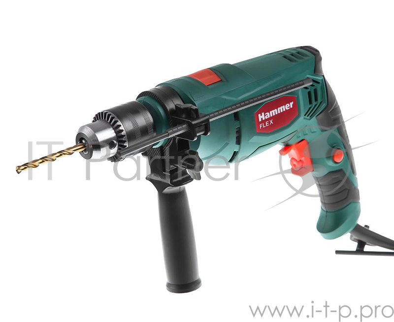 Дрель ударная Hammer Flex UDD650LE 650Вт 13мм 0-3000об/мин реверс