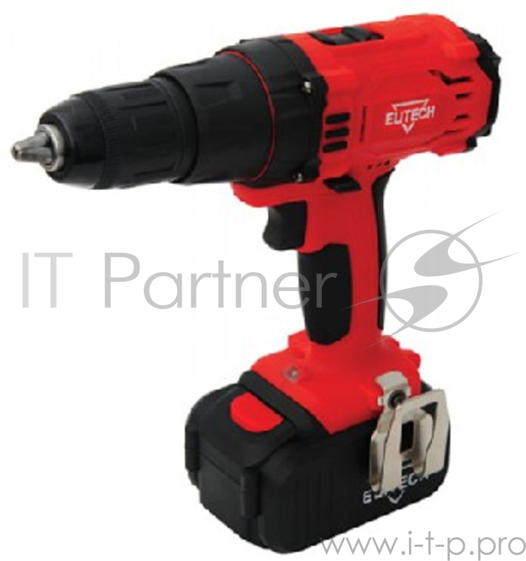 Дрель-шуруповерт ELITECH 187813 ДА 14СЛК2 (4.0Ач) Аккумуляторная, Мах. диаметр сверления (дерево/металл) 25/10 мм, Мах. диаметр шурупа 6 мм, Размер патрона 1.5-13 мм, Макс. крутящий момент 38 Нм, Число ступеней крутящего момента 25+1, Число оборотов