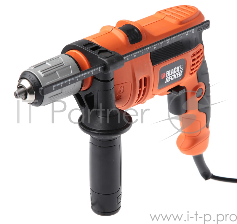 Дрель ударная B&D KR604CRES 600Вт 13мм БЗП 0-2800об/мин реверс