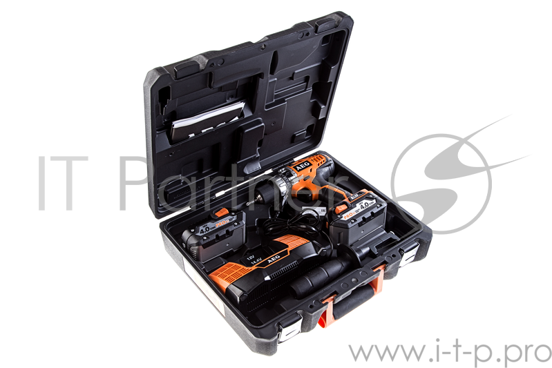 Аккум.дрель уд. AEG BSB 18C Li-402C 18В 2x4.0Ач LiION 13мм 0-450/0-1650об/мин 51Нм в кейсе