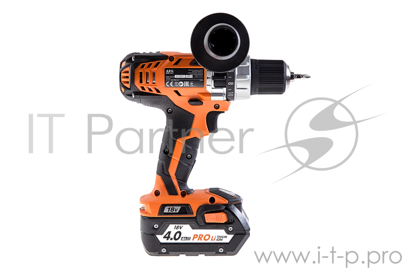 Аккум.дрель уд. AEG BSB 18C Li-402C 18В 2x4.0Ач LiION 13мм 0-450/0-1650об/мин 51Нм в кейсе