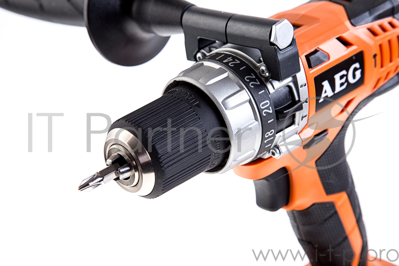 Аккум.дрель уд. AEG BSB 18C Li-402C 18В 2x4.0Ач LiION 13мм 0-450/0-1650об/мин 51Нм в кейсе