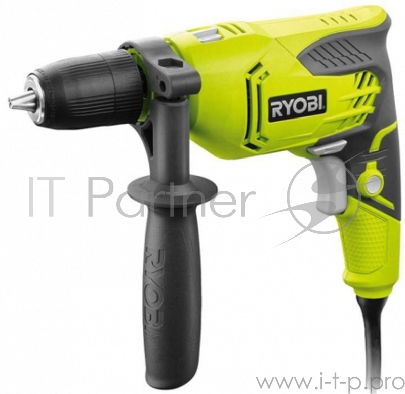Дрель ударная RYOBI RPD500-G 500Вт БЗП 13мм 0-3000об/мин 1.6кг 3001832
