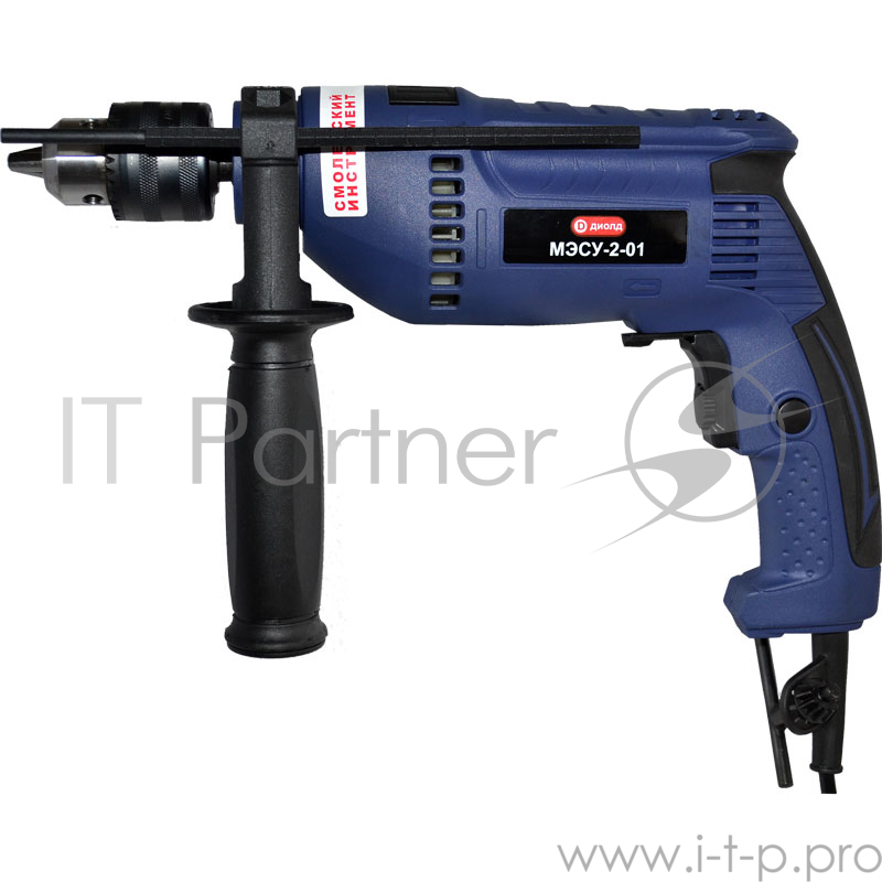 Дрель ударная ДИОЛД МЭСУ-2-01 750Вт 0-2500об/мин 0-44800уд/мин сталь13мм кам15мм дер25мм 1.7кг