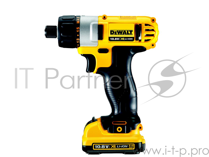 Шуруповерт аккумуляторный DEWALT DCF 610 D2 10.8В 2х2Ач LiIon 0-1050об/мин 6гр. 1/4'' 0.96кг