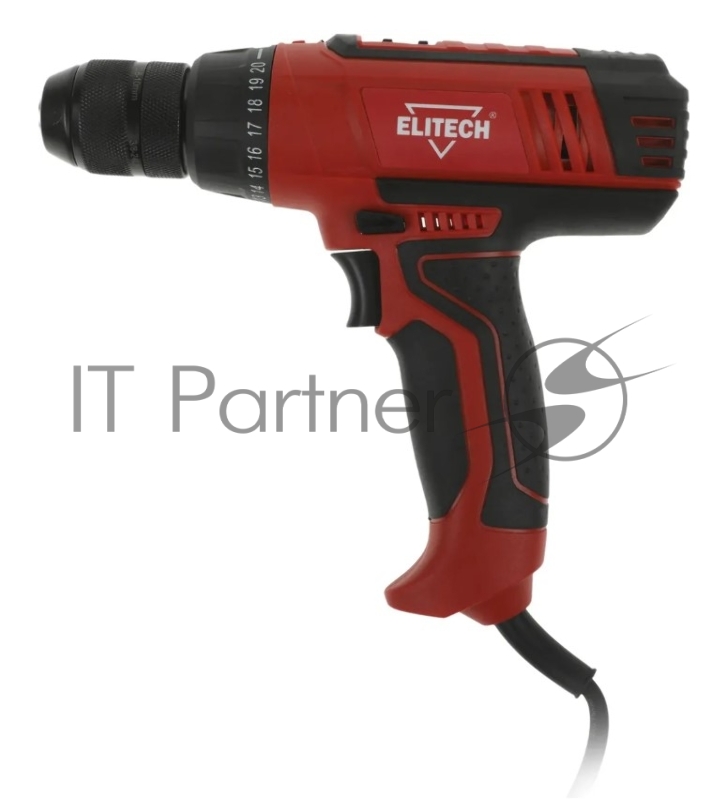 Шуруповерт ELITECH ДШ 0110РЭ DC-100Вт. 220В50Гц. БЗП-10мм. 0-310