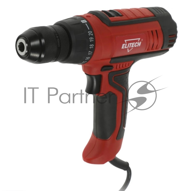 Шуруповерт ELITECH ДШ 0110РЭ DC-100Вт. 220В50Гц. БЗП-10мм. 0-310